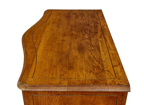 EARLY 19TH CENTURY SWEDISH OAK INLAID CHEST OF DRAWERS - ADDITIONAL PHOTO 10