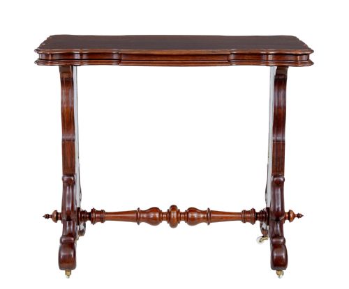 19TH CENTURY VICTORIAN WALNUT METAMORPHIC DUMB WAITER - ADDITIONAL PHOTO 5