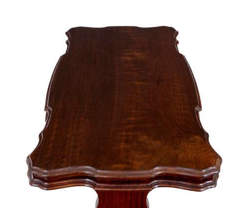 19TH CENTURY VICTORIAN WALNUT METAMORPHIC DUMB WAITER - ADDITIONAL PHOTO 6