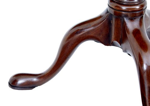 EARLY 19TH CENTURY GEORGIAN MAHOGANY TRIPOD TABLE - ADDITIONAL PHOTO 6