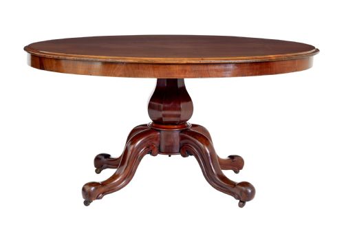Victorian 19th Century Mahogany Breakfast Table