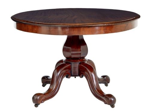 fig 1. VICTORIAN 19TH CENTURY MAHOGANY BREAKFAST TABLE