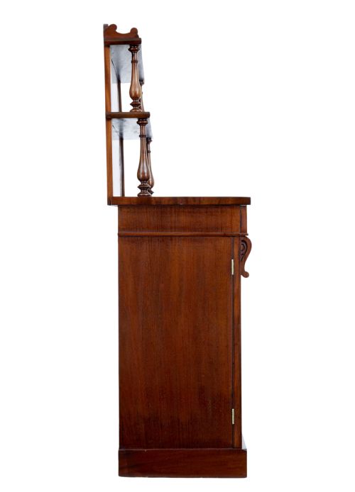 19TH CENTURY FRENCH MAHOGANY CHIFFONIER SIDEBOARD - ADDITIONAL PHOTO 5