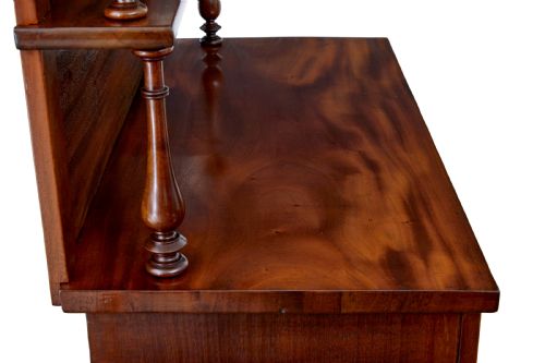 19TH CENTURY FRENCH MAHOGANY CHIFFONIER SIDEBOARD - ADDITIONAL PHOTO 6