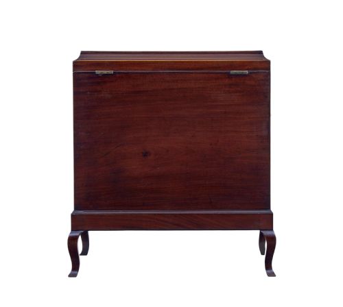 EARLY 20TH CENTURY EDWARDIAN MAHOGANY INLAID WINE COOLER - ADDITIONAL PHOTO 4