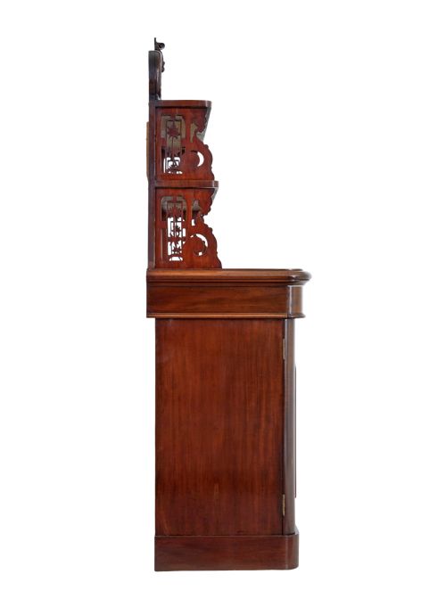 19TH CENTURY FRENCH MAHOGANY CHIFFONIER SIDEBOARD - ADDITIONAL PHOTO 3