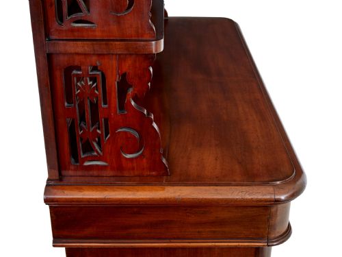 19TH CENTURY FRENCH MAHOGANY CHIFFONIER SIDEBOARD - ADDITIONAL PHOTO 5