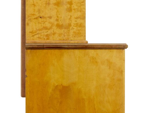 LATE 19TH CENTURY SWEDISH BIRCH ART NOUVEAU CABINET ON CHEST - ADDITIONAL PHOTO 6