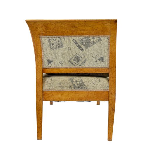 LATE 19TH CENTURY 7 PIECE BURR BIRCH LIVING ROOM SUITE - ADDITIONAL PHOTO 3