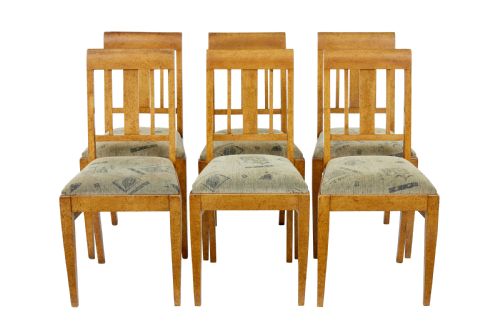 LATE 19TH CENTURY 7 PIECE BURR BIRCH LIVING ROOM SUITE - ADDITIONAL PHOTO 8