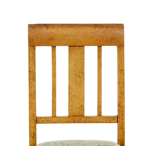 LATE 19TH CENTURY 7 PIECE BURR BIRCH LIVING ROOM SUITE - ADDITIONAL PHOTO 12