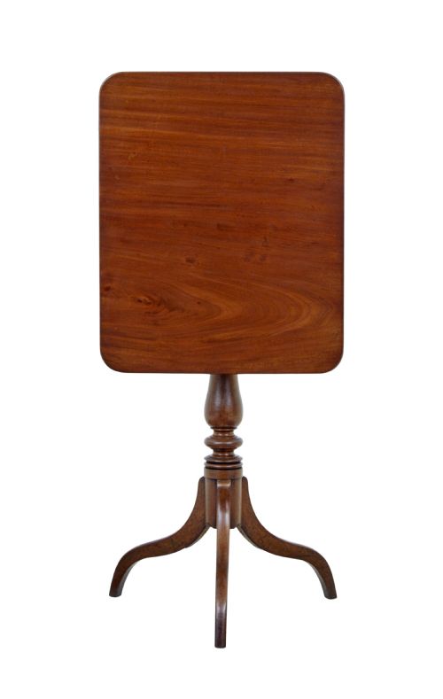 EARLY 19TH CENTURY TILT TOP OCCASIONAL TABLE - ADDITIONAL PHOTO 3