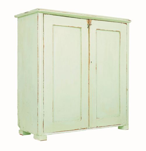 SWEDISH MID 19TH CENTURY PAINTED PINE CUPBOARD SIDEBOARD - ADDITIONAL PHOTO 2