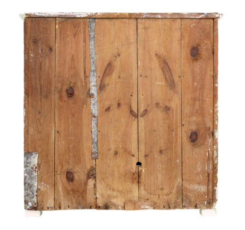 SWEDISH MID 19TH CENTURY PAINTED PINE CUPBOARD SIDEBOARD - ADDITIONAL PHOTO 4