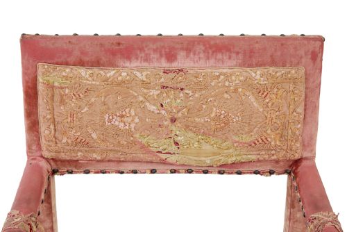 SET OF 4 19TH CENTURY WALNUT CORONATION ARMCHAIRS - ADDITIONAL PHOTO 8