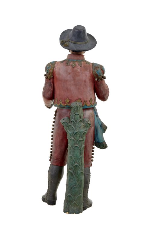 EARLY 20TH CENTURY SPANISH FIGURE TERRACOTTA PLANTER - ADDITIONAL PHOTO 2