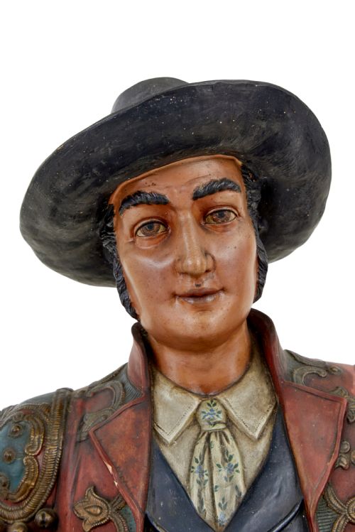EARLY 20TH CENTURY SPANISH FIGURE TERRACOTTA PLANTER - ADDITIONAL PHOTO 4