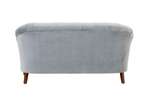 EARLY 20TH CENTURY BUTTONBACK 3 PIECE SUITE SOFA AND 2 CHAIRS - ADDITIONAL PHOTO 4