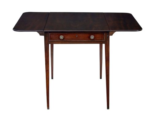 EARLY 19TH CENTURY MAHOGANY PEMBROKE TABLE - ADDITIONAL PHOTO 2