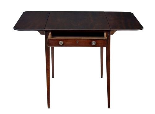 EARLY 19TH CENTURY MAHOGANY PEMBROKE TABLE - ADDITIONAL PHOTO 3