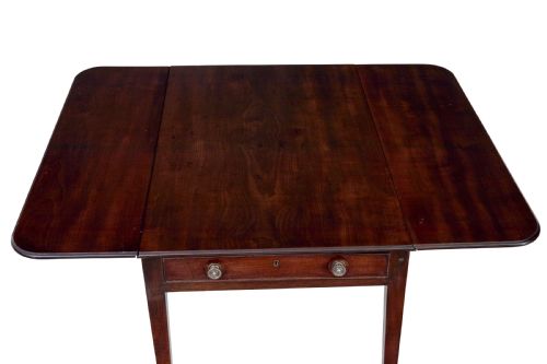 EARLY 19TH CENTURY MAHOGANY PEMBROKE TABLE - ADDITIONAL PHOTO 6