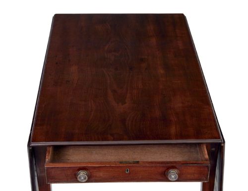 EARLY 19TH CENTURY MAHOGANY PEMBROKE TABLE - ADDITIONAL PHOTO 7