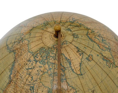 LARGE EARLY 20TH CENTURY GLOBE ON STAND BY JORDGLOB - ADDITIONAL PHOTO 4
