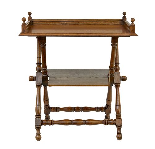 19TH CENTURY OAK BUTLERS TRAY FROM BCKASKOG CASTLE - ADDITIONAL PHOTO 1