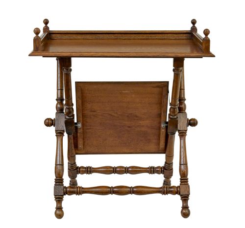 19TH CENTURY OAK BUTLERS TRAY FROM BCKASKOG CASTLE - ADDITIONAL PHOTO 2