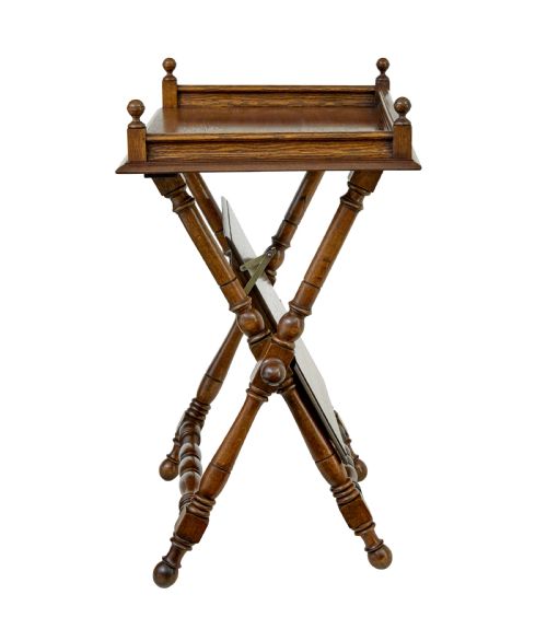 19TH CENTURY OAK BUTLERS TRAY FROM BCKASKOG CASTLE - ADDITIONAL PHOTO 3