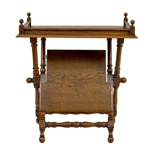 19TH CENTURY OAK BUTLERS TRAY FROM BCKASKOG CASTLE - ADDITIONAL PHOTO 4