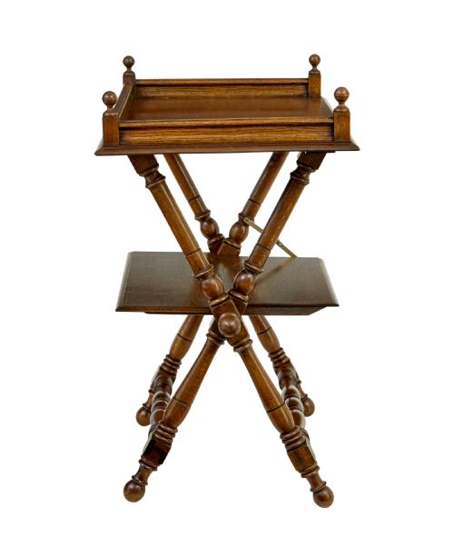 19TH CENTURY OAK BUTLERS TRAY FROM BCKASKOG CASTLE - ADDITIONAL PHOTO 5