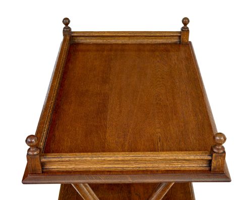 19TH CENTURY OAK BUTLERS TRAY FROM BCKASKOG CASTLE - ADDITIONAL PHOTO 6
