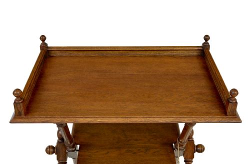 19TH CENTURY OAK BUTLERS TRAY FROM BCKASKOG CASTLE - ADDITIONAL PHOTO 7