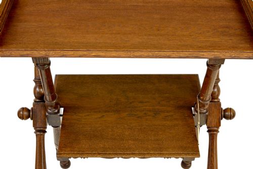 19TH CENTURY OAK BUTLERS TRAY FROM BCKASKOG CASTLE - ADDITIONAL PHOTO 8
