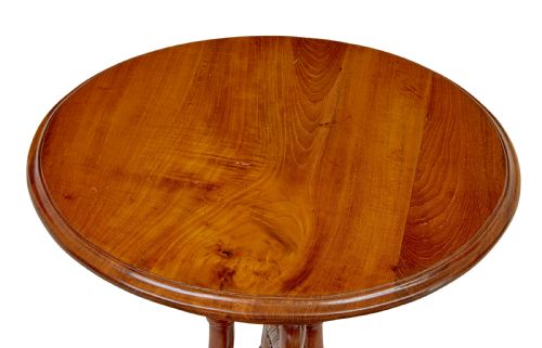EARLY 20TH CENTURY CARVED TEAK SIDE TABLE - ADDITIONAL PHOTO 1
