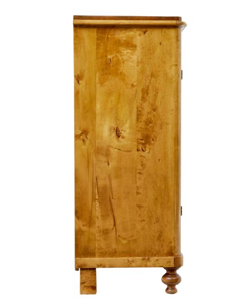 19TH CENTURY SWEDISH BIRCH FITTED CUPBOARD - ADDITIONAL PHOTO 3