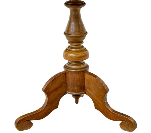 19TH CENTURY INLAID WALNUT SORRENTO TABLE - ADDITIONAL PHOTO 2