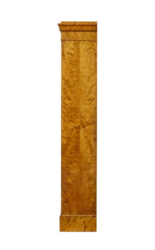 EARLY 20TH CENTURY EMPIRE REVIVAL SWEDISH BIRCH BOOKCASE - ADDITIONAL PHOTO 2
