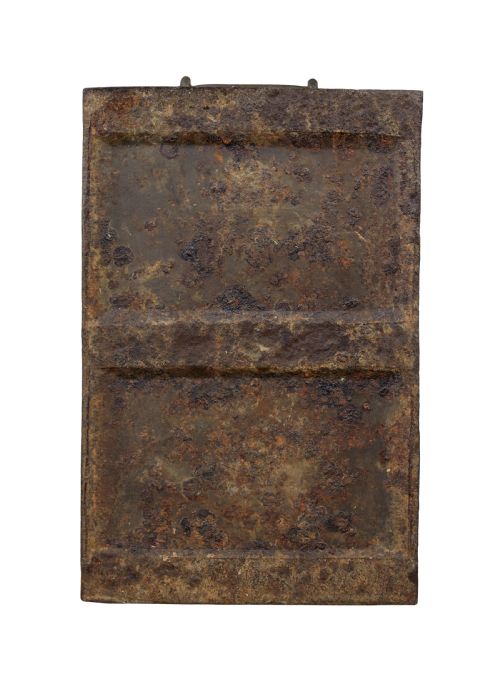 EARLY 19TH CENTURY PAINTED IRON SAFE - ADDITIONAL PHOTO 5