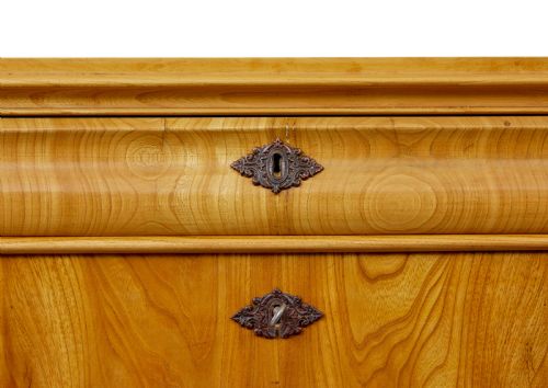 19TH CENTURY SWEDISH ELM AND BIRCH ESCRITOIRE WRITING DESK - ADDITIONAL PHOTO 7