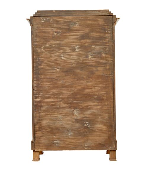 FINE PAIR OF BIEDERMEIER GLAZED ELM DISPLAY CABINETS - ADDITIONAL PHOTO 6