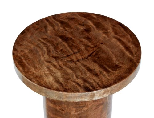 PAIR OF BIRCH ART DECO PEDESTALS - ADDITIONAL PHOTO 4