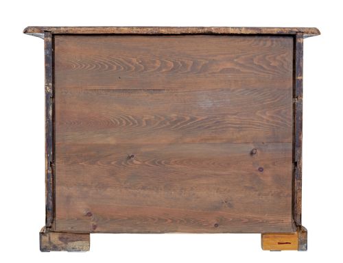 FINE QUALITY 18TH CENTURY BURR WALNUT CHEST OF DRAWERS - ADDITIONAL PHOTO 4