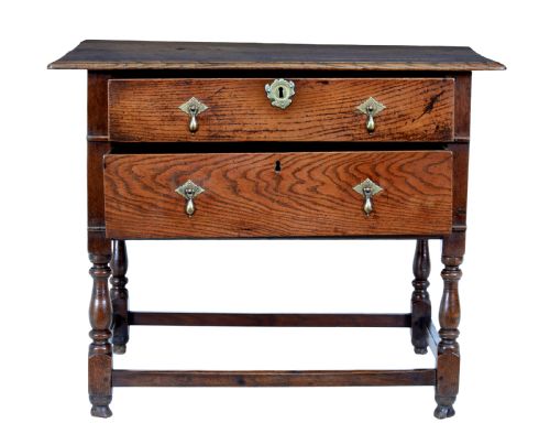 EARLY 18TH CENTURY GEORGIAN OAK SIDE TABLE - ADDITIONAL PHOTO 3