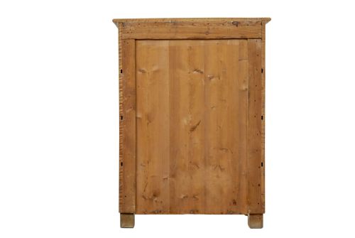 SWEDISH 19TH CENTURY TIGER BIRCH CHEST OF DRAWERS - ADDITIONAL PHOTO 4