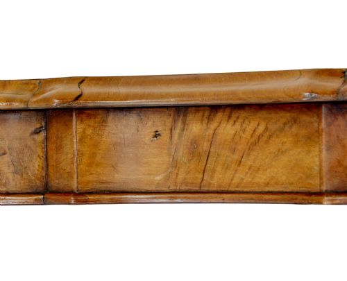 19TH CENTURY CARVED WALNUT MARQUETRY CENTER TABLE - ADDITIONAL PHOTO 8