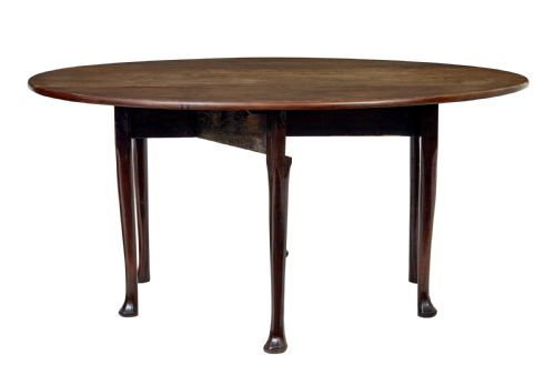 18TH CENTURY CHIPPENDALE PERIOD GATELEG DINING TABLE - ADDITIONAL PHOTO 4