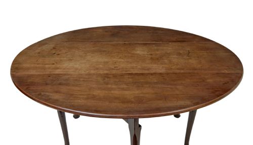 18TH CENTURY CHIPPENDALE PERIOD GATELEG DINING TABLE - ADDITIONAL PHOTO 8
