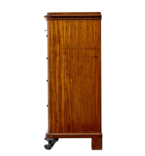 SWEDISH 19TH CENTURY 5 DRAWER CHEST OF DRAWERS - ADDITIONAL PHOTO 3